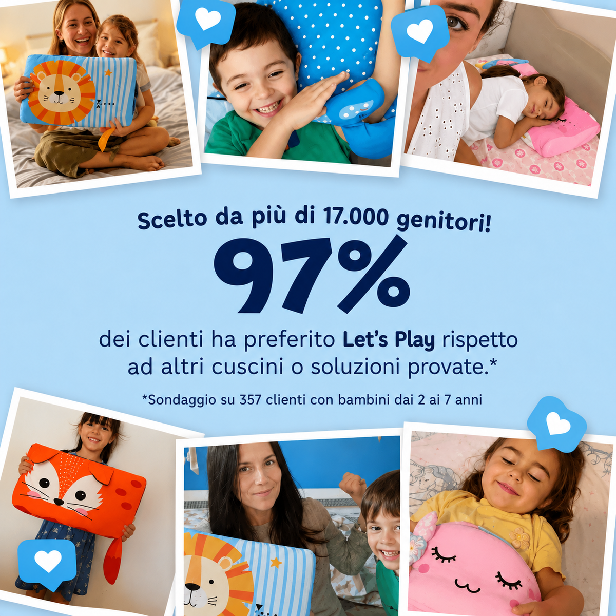 Almohada para niños Dreamy™ - Let's Play