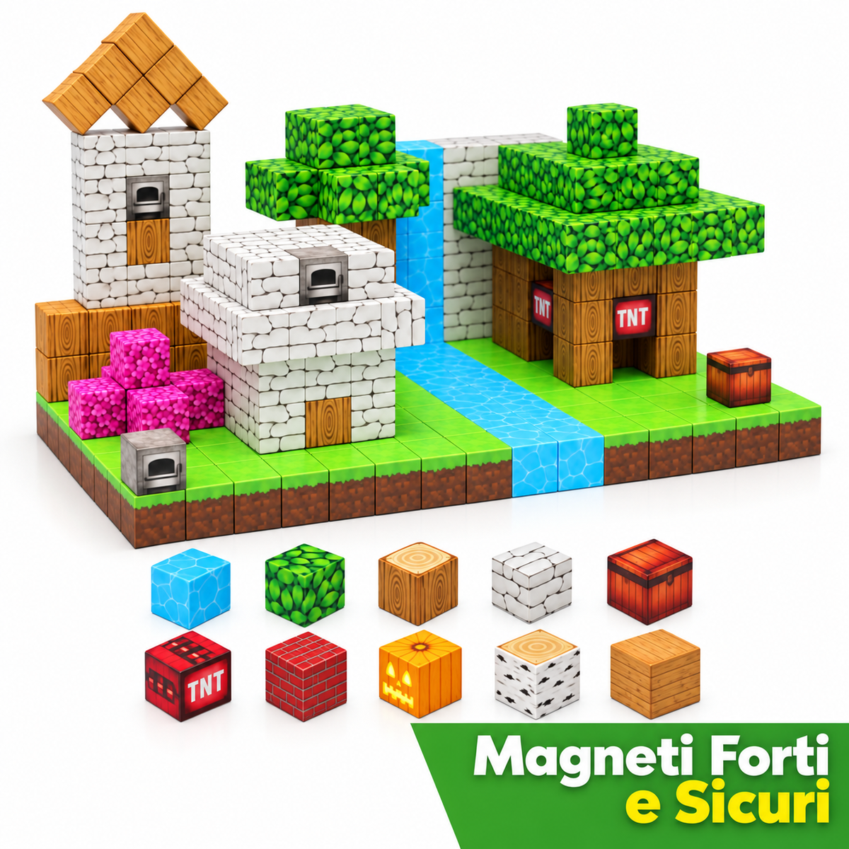 Magnetic Building Blocks – Less Screen Time, Hours of Fun