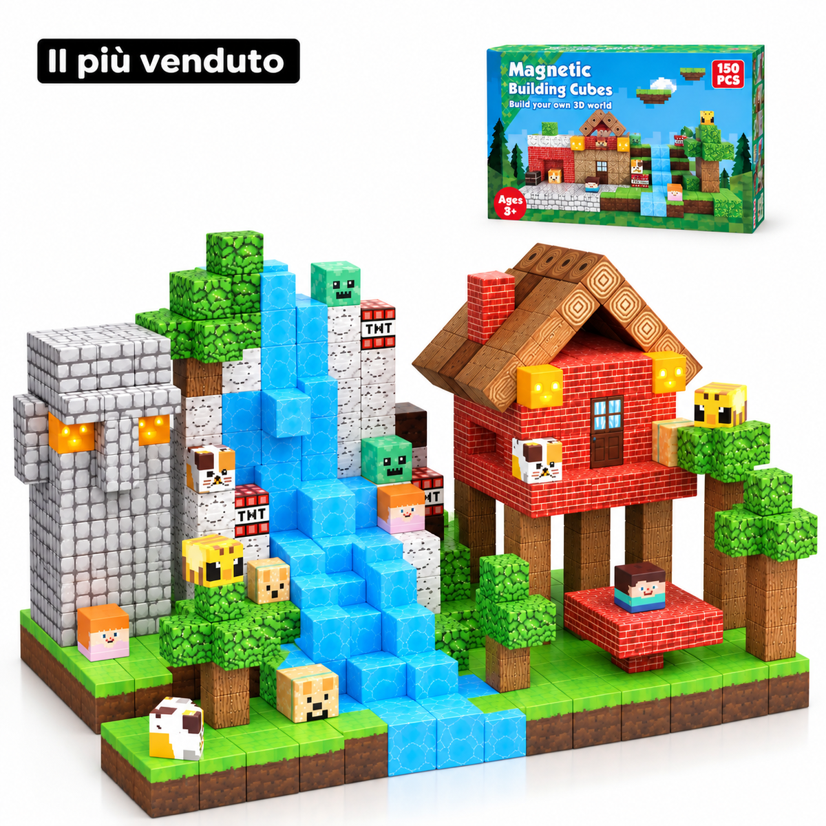 Magnetic Building Blocks – Less Screen Time, Hours of Fun