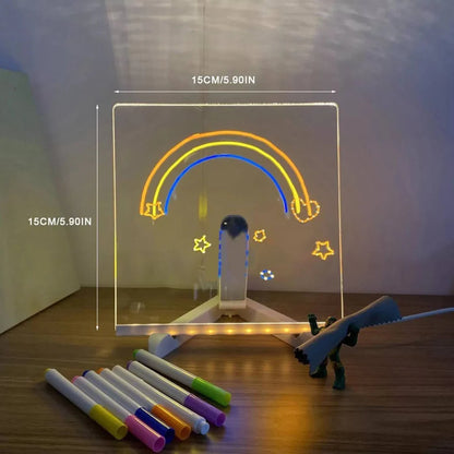 Pizarra LED iluminada