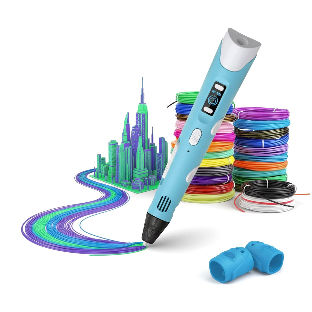 Pacchetto Completo Penna 3D - Filamento 12 colori