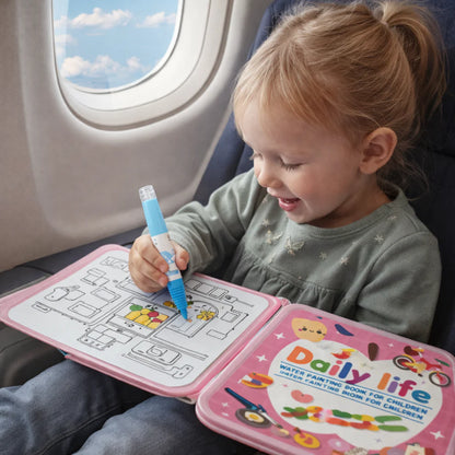 Libro Mágico para Colorear con Agua – Reutilizable 