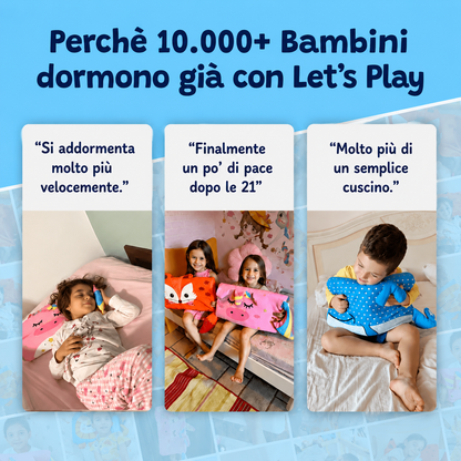 Almohada para niños Dreamy™ - Let's Play