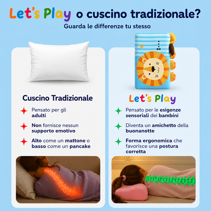 Almohada para niños Dreamy™ - Let's Play